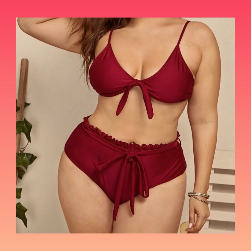 High waisted bikini 👙